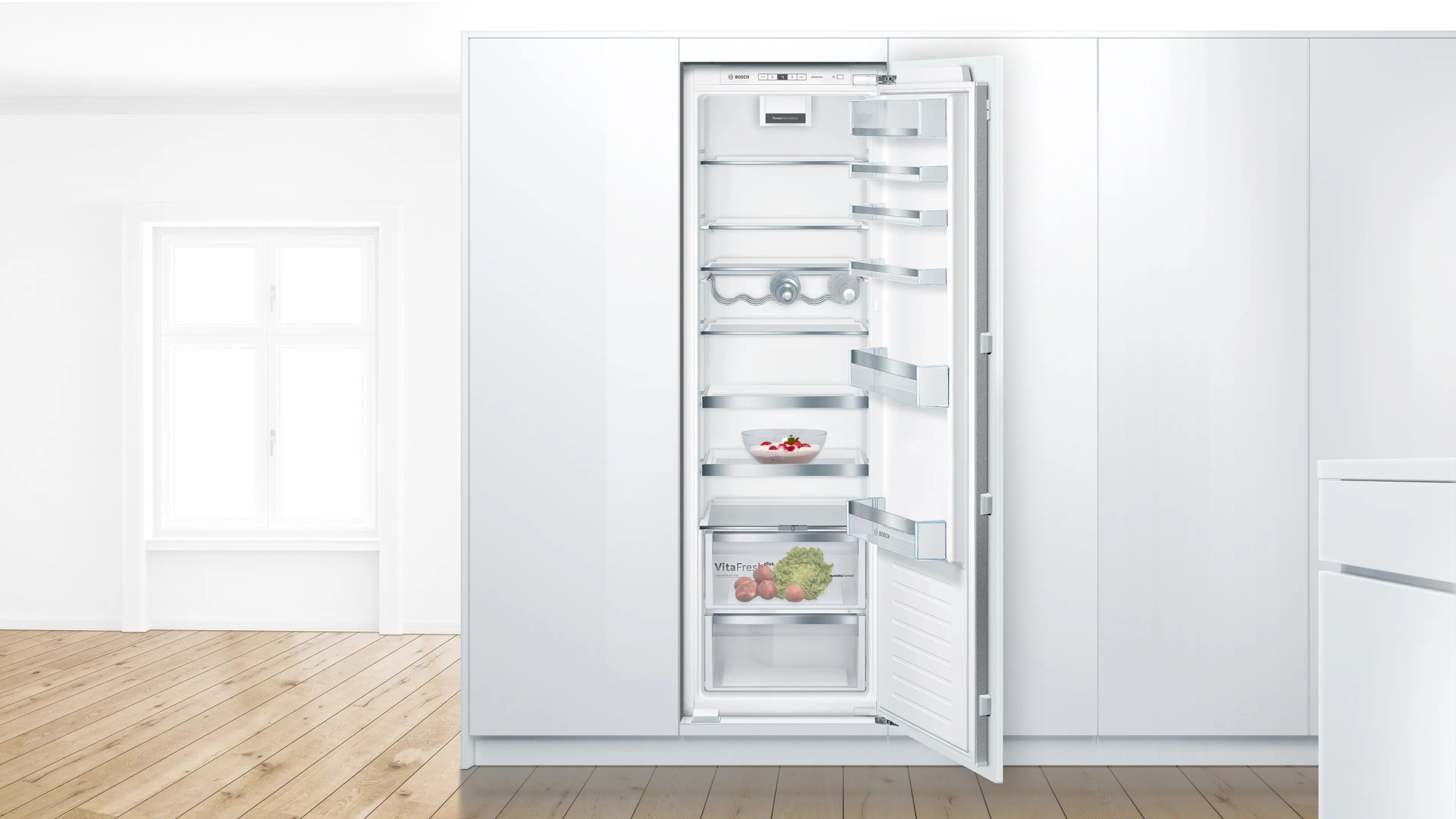 Bosch KIR81AFE0 | Serie 6 Inbouw koelkast 177.2 x 55.8 cm Vlakscharnier - Afbeelding 2