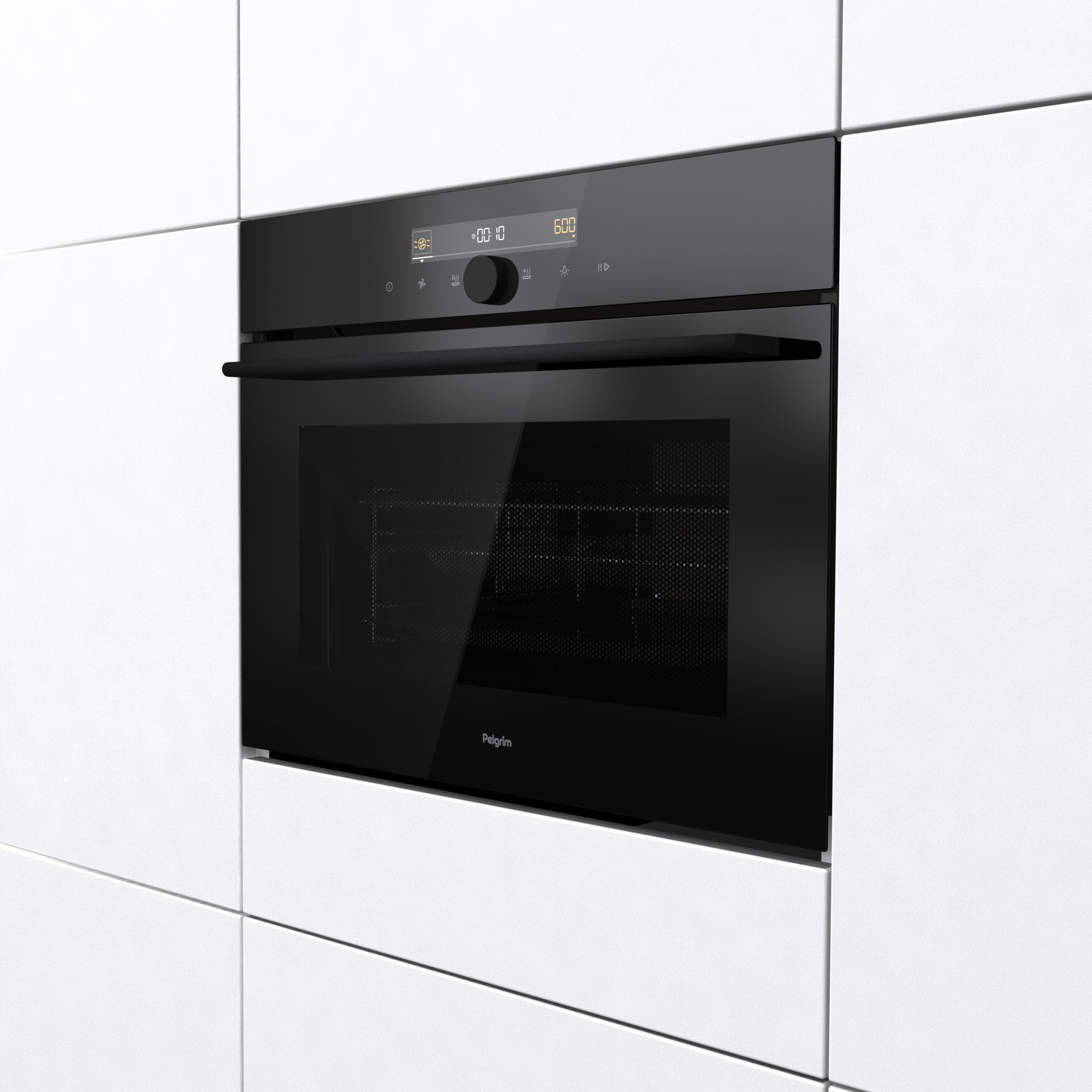 Pelgrim OM540ZWA | Oven met magnetronfunctie, nis 45 cm - Afbeelding 5