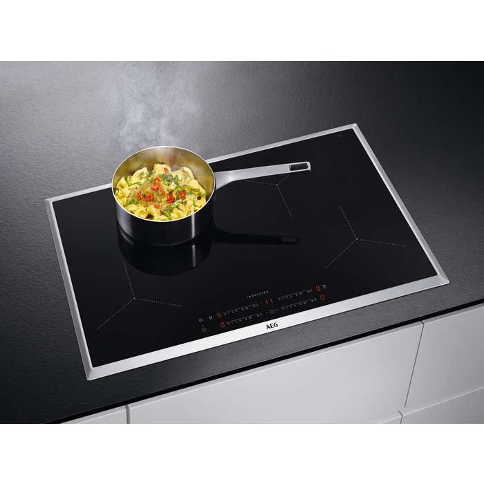AEG IKB84431XB | 3000 serie Ingebouwd Inductiekookplaat 80 cm zwart - Afbeelding 2