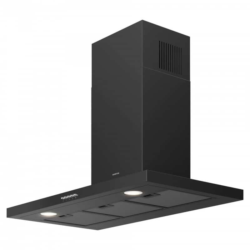 Inventum AKB9005ZWA | Afzuigkap -Blokschouw - 90 cm - Zwart - Afbeelding 3