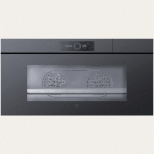 V-ZUG CombiSteamer V6000 45L Grand AutoDoor 2304600007 | Combistoomoven 90 cm Spiegelglas Zwart Greeploos