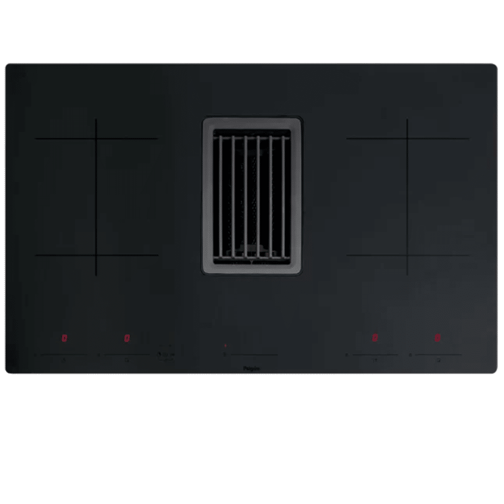 Pelgrim IKR4082M | Inductiekookplaat met afzuiging, 83 cm breed