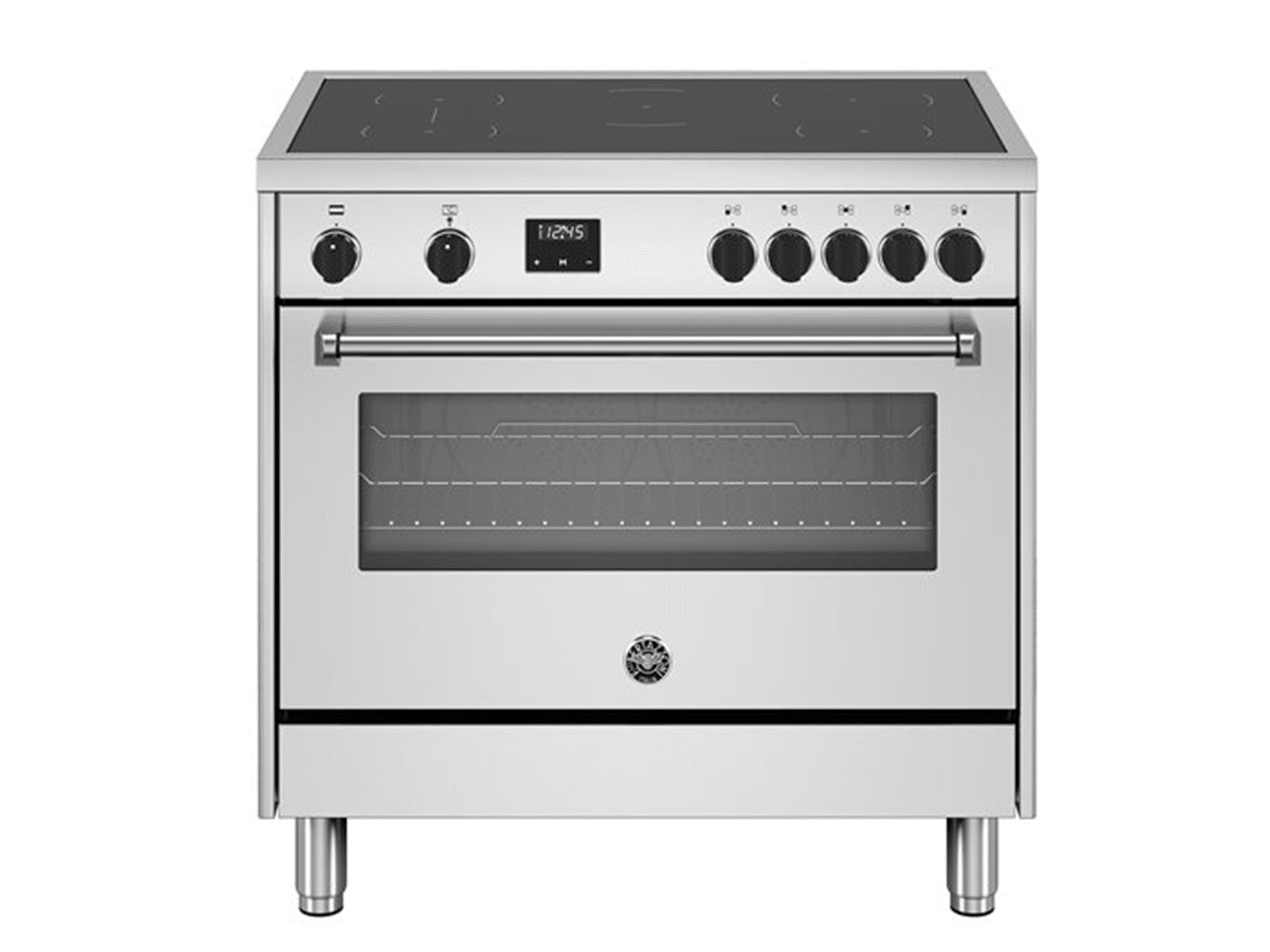 Bertazzoni MPL95I1EXT | 90 cm 5 inductie zones Elektrische Oven Prime Line