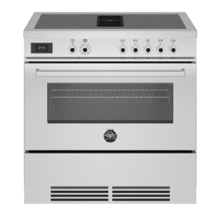 Bertazzoni PROCH94I1EXT | 90 cm Air-Tec inductie fornuis met werkbladafzuiging