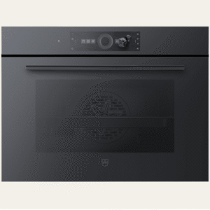 V-ZUG Combair V4000 45 | Bakoven 45 cm Spiegelglas Zwart 2104900006