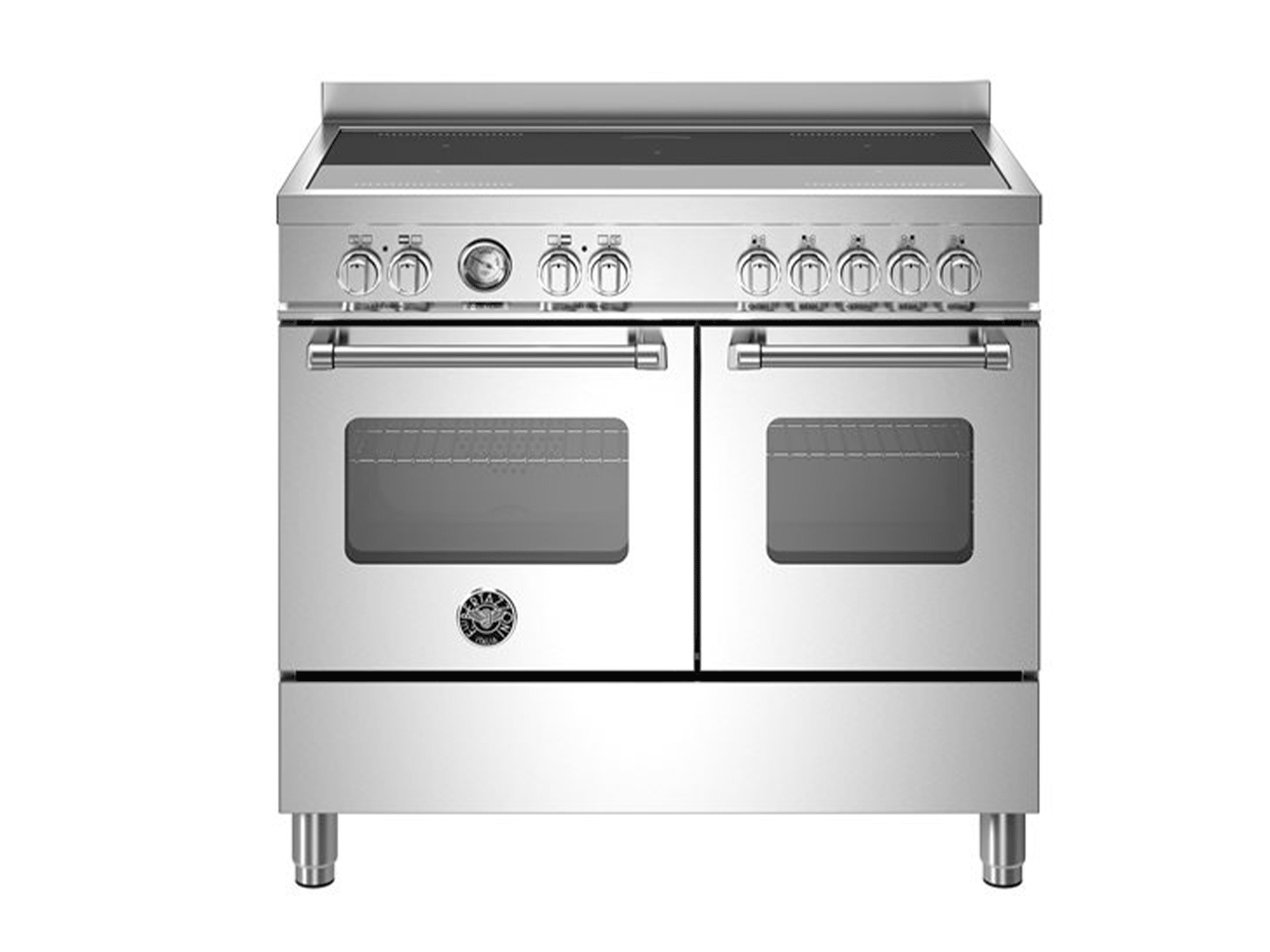 Bertazzoni MAS105I2EXT | 100 cm 5 inductie elektrische oven top line
