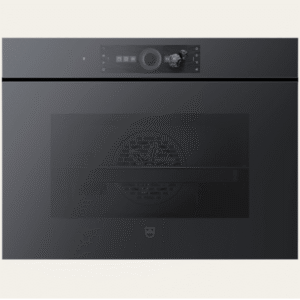 V-ZUG Combair V6000 45 AutoDoor | Bakoven 45 cm Spiegelglas Zwart 2106700004