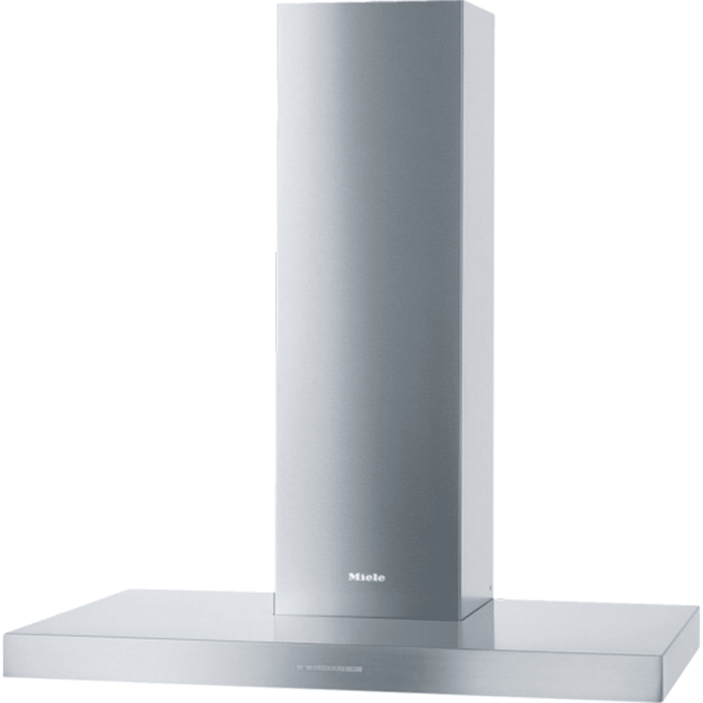 Miele PUR 98 W rvs | Wandschouwafzuigkap met EasySwitch-tiptoetsen voor gemakkelijke bediening en led-verlichting