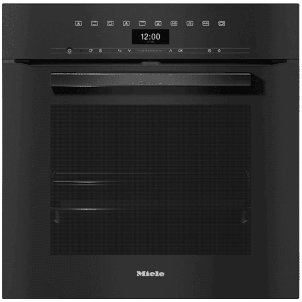 Miele H 7464 BP OBSW | Oven 60 cm breed Perfect te combineren design met bratometer en LED-verlichting.