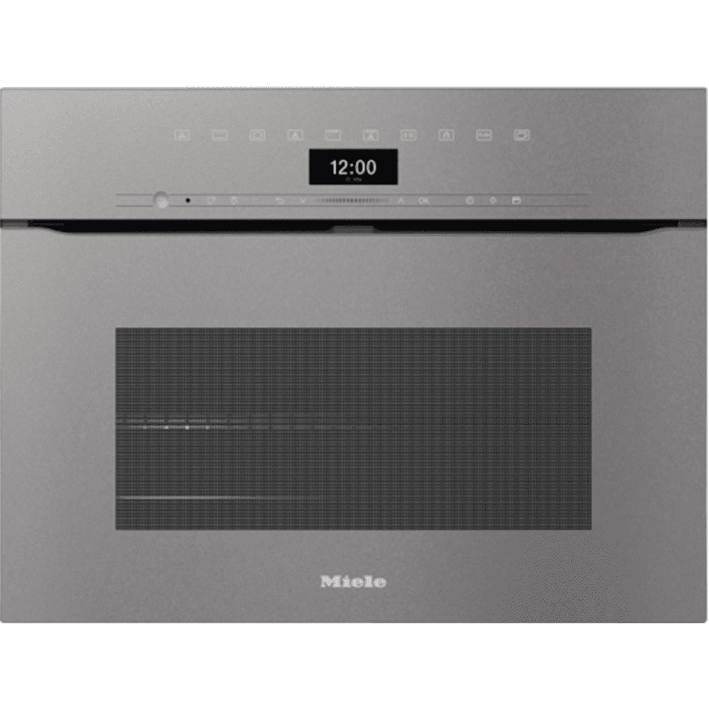 Miele H 7440 BPX GRGR | Greeploze compacte oven 60 cm breed Perfect te combineren design met LED-verlichting en pyrolyse.