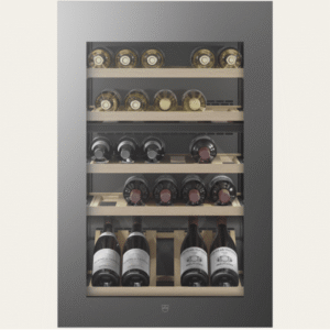 V-ZUG WineCooler V4000 90 5110200025 | Wijnkoeler 90 cm scharnier rechts Spiegelglas Platinum
