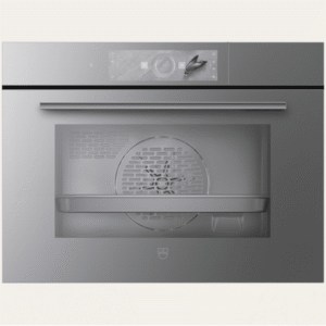 V-ZUG CombiSteamer V6000 45M PowerSteam 2304100012 | Combistoomoven 45 cm Spiegelglas Platinum