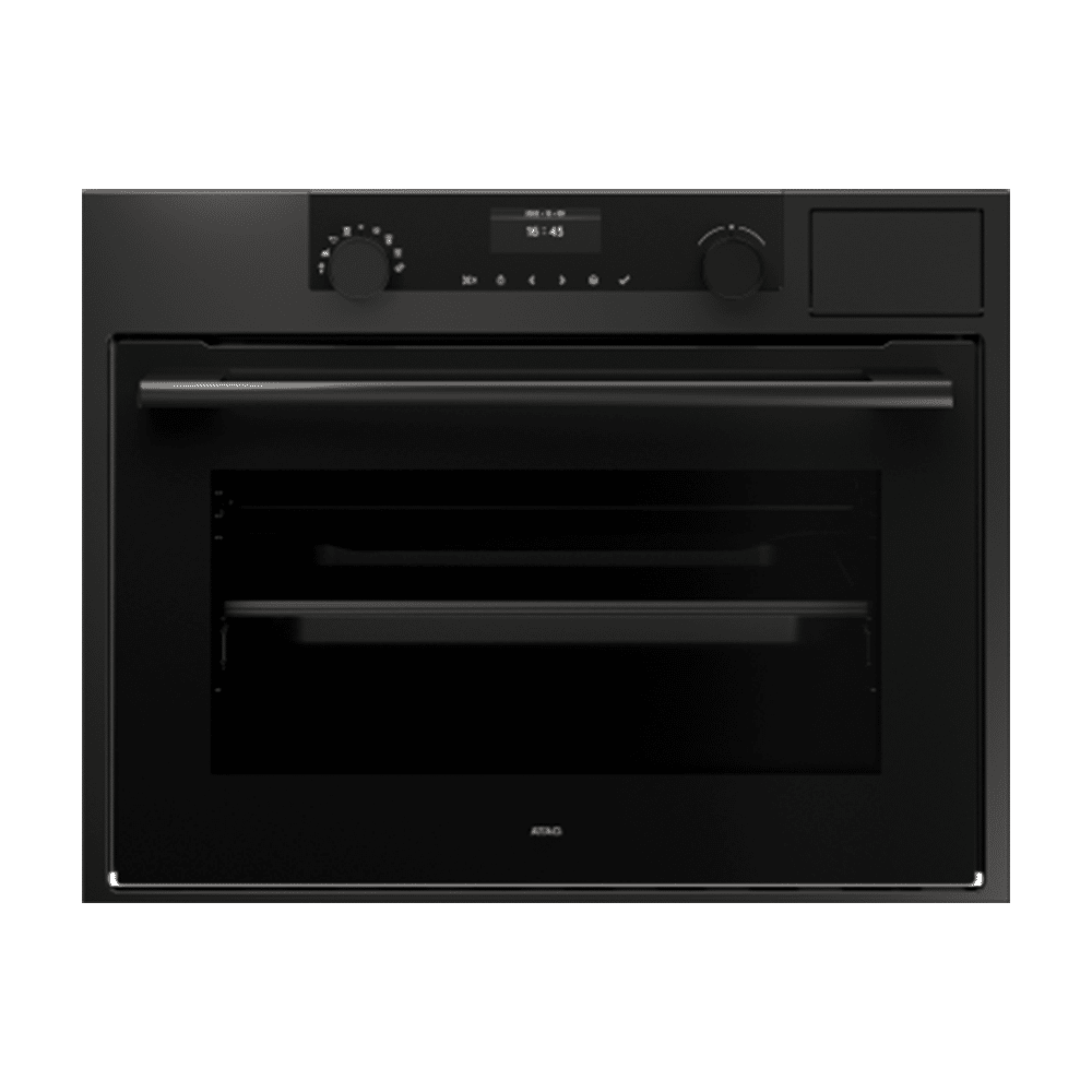 ATAG CS4695C | Combi-stoomoven grafiet met kleurendisplay (45CM)