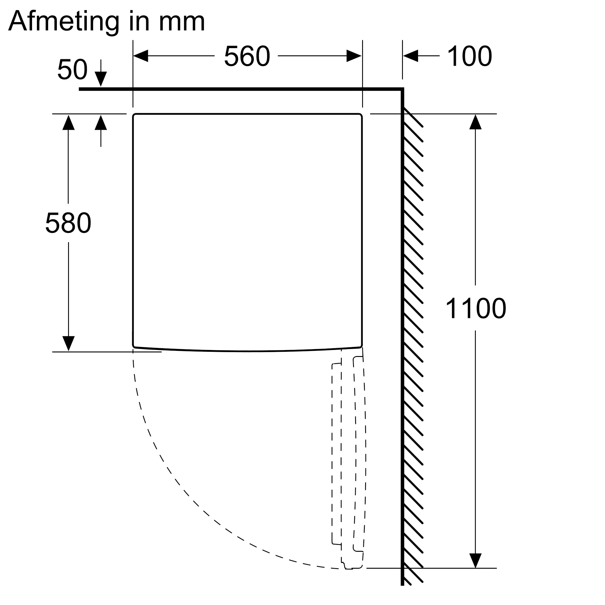Bosch KTL15NWEB | Serie 2 Tafelmodel koelkast (85CM) - Afbeelding 5