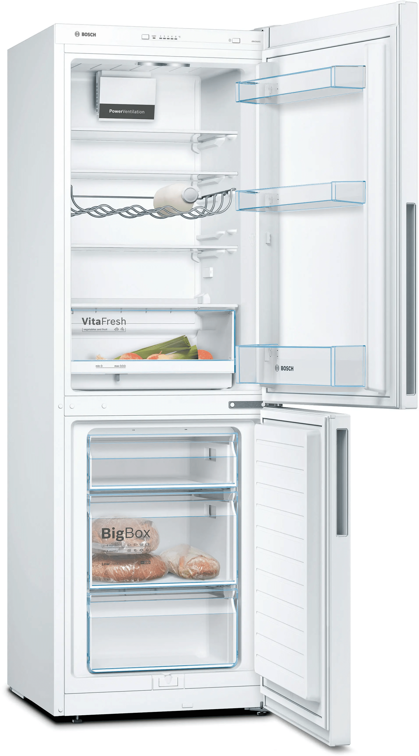 Bosch KGV33VWEAS | Serie 4 Vrijstaande koel-vriescombinatie (176CM) - Afbeelding 3