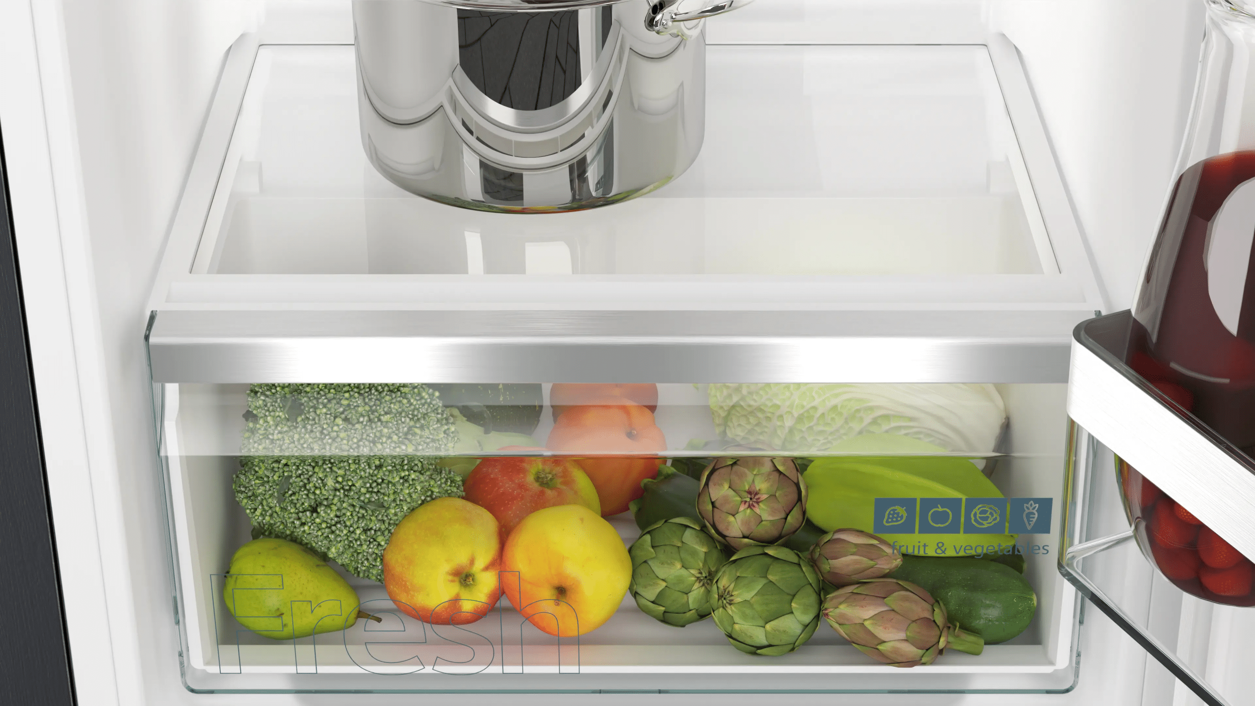 Siemens KI42LVFE0 | iQ300 Inbouw koelkast met vriesvak (122.1CM) - Afbeelding 7