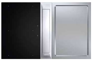 BORA PKAS3FIT kookplaat Zwart Ingebouwd 85 cm Inductiekookplaat zones 2 zone(s) Inbouw afzuigkap