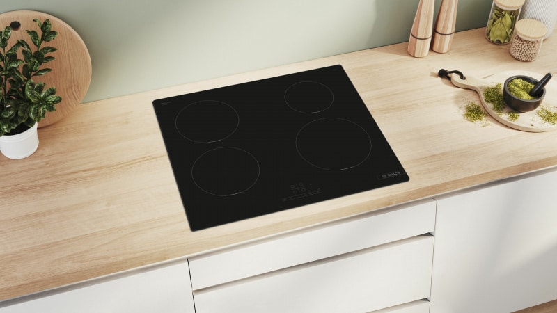 Bosch Serie 4 PUE611BB5E kookplaat Zwart Ingebouwd 60 cm Inductiekookplaat zones 4 zone(s) - Afbeelding 5