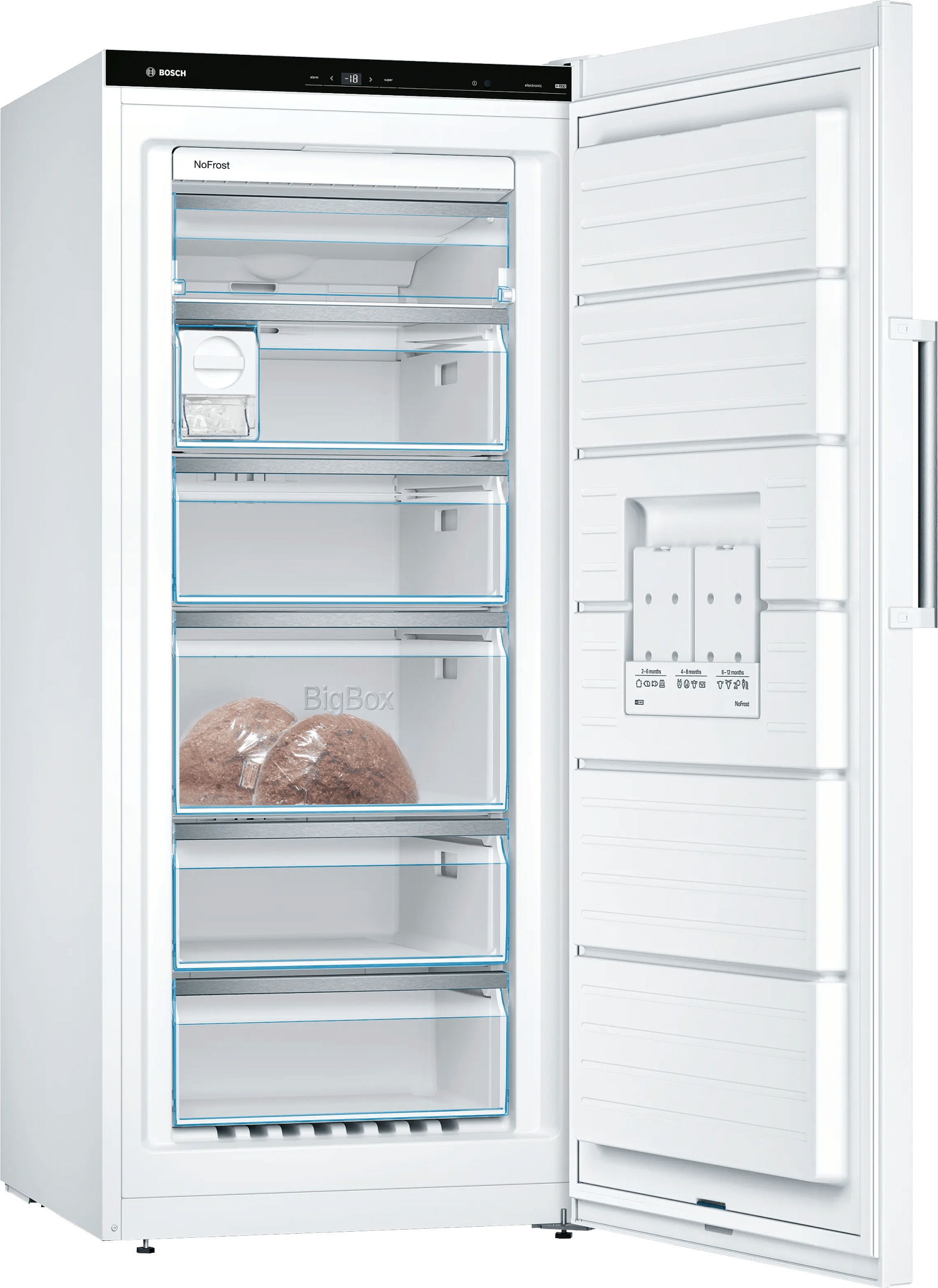 Bosch GSN51AWCV | Serie 6 Vrijstaande vriezer (161CM) - Afbeelding 4