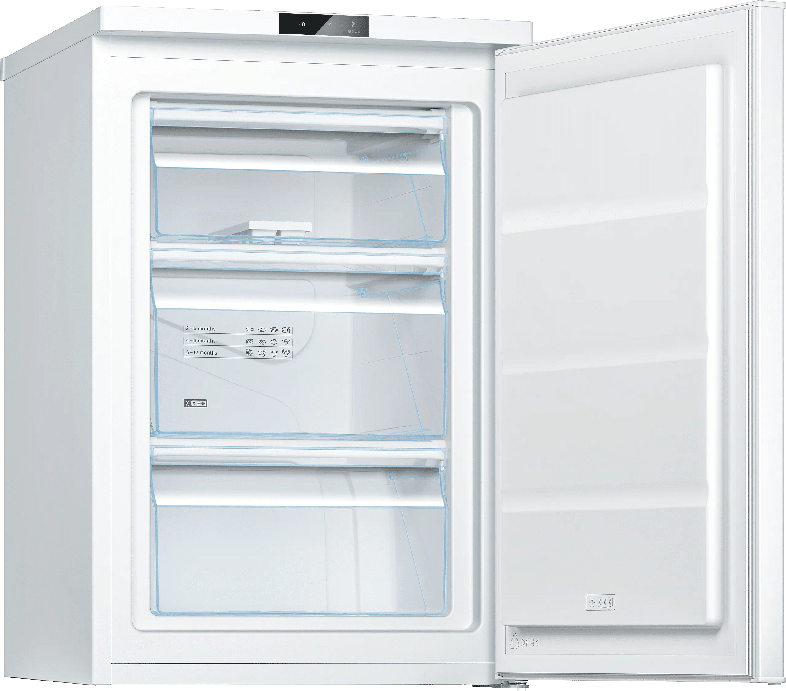 Bosch GTV15NWEB | Serie 2 Tafelmodel vriezer (85CM) - Afbeelding 3