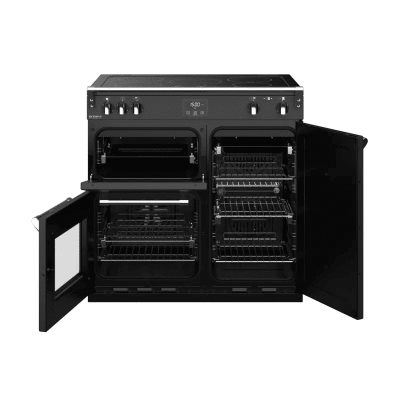 Stoves 444410914 fornuis Range-fornuis Electrisch Inductiekookplaat zones Antraciet - Afbeelding 2