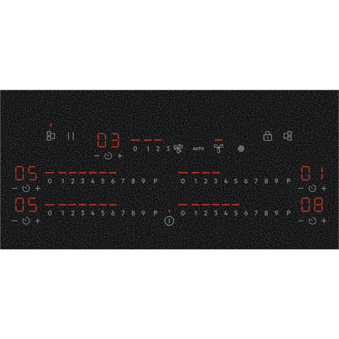 AEG NCP84C01CZ | KOOKPLAAT MET AFZUIGING - 8000 SERIE COMBOHOB MET BRIDGE FUNCTIE, 80 CM - Afbeelding 2
