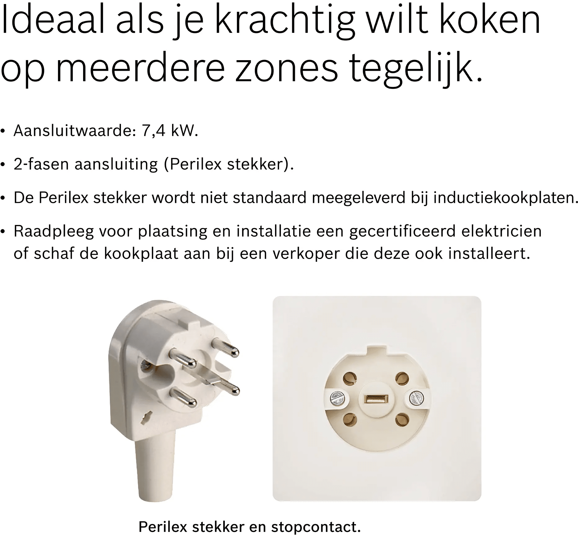Bosch PXV875DC1E | Serie 8 Inductiekookplaat 80 cm opbouwmontage met rand - Afbeelding 2