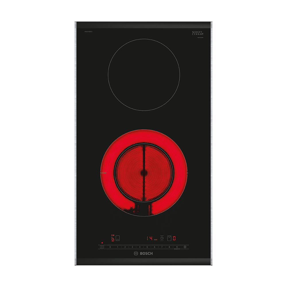 Bosch PKF375FP2E | Series 6 domino hob, electric 30 cm