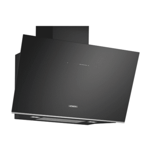 Siemens  LC91KLT60 | iQ700 Wandschouwkap 90 cm zwart glas, Zwart