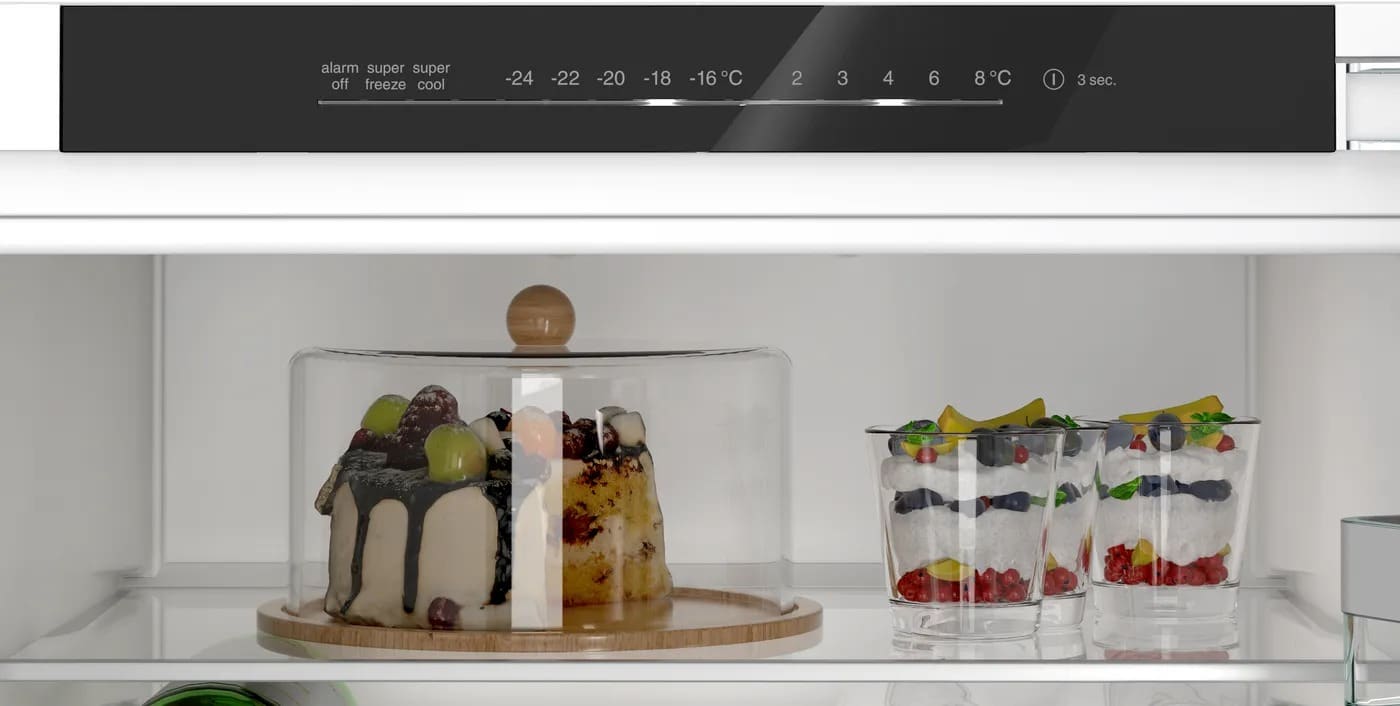 Siemens KI96NVFD0 | iQ300 Inbouw koel-vriescombinatie, nis 195.5cm, No-Frost, vlakscharnier - Afbeelding 2