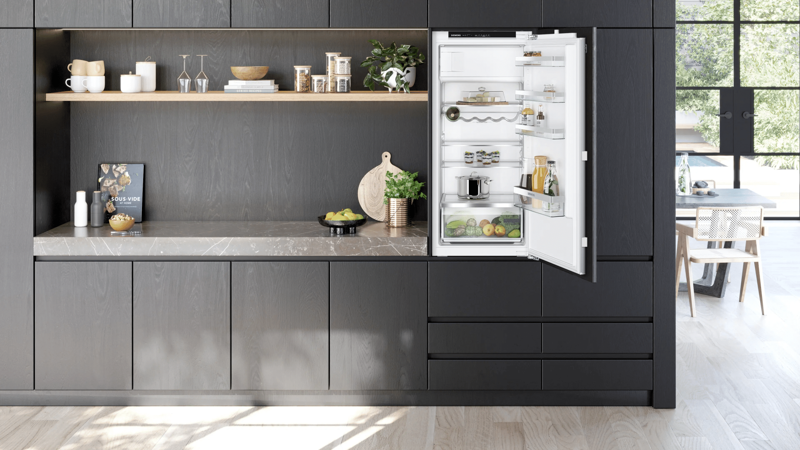 Siemens KI42LVFE0 | iQ300 Inbouw koelkast met vriesvak (122.1CM) - Afbeelding 8