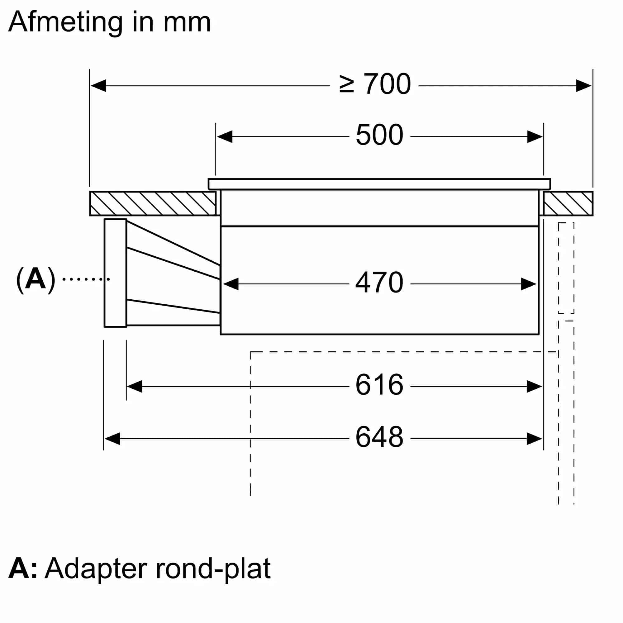 Siemens ED851BS16E iQ300 Inductiekookplaat met afzuiging 80 cm opbouwmontage zonder rand - Afbeelding 5