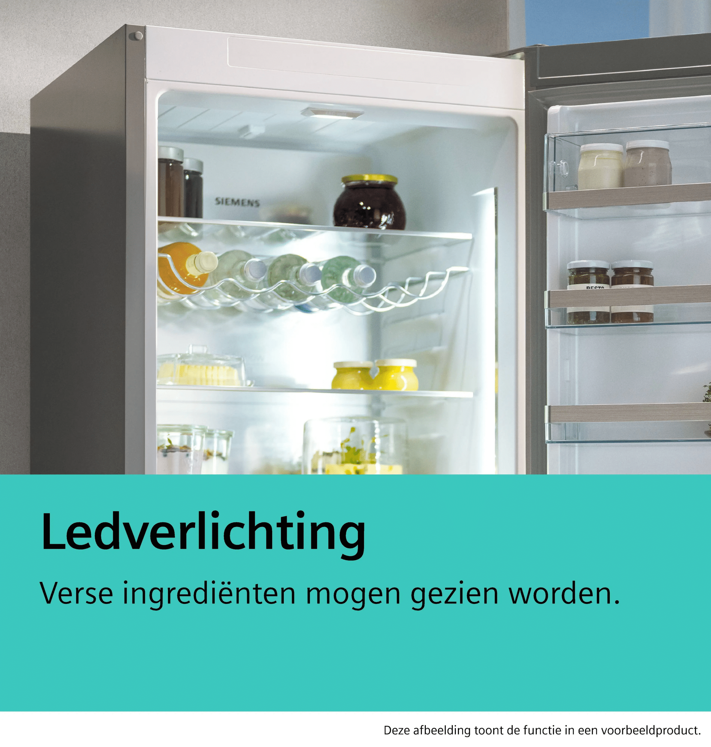 Siemens KI42LVFE0 | iQ300 Inbouw koelkast met vriesvak (122.1CM) - Afbeelding 9