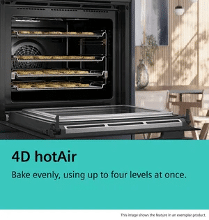 Siemens CM776G1B1 | iQ700 Compacte bakoven met magnetron 60 x 45 cm, zwart - Afbeelding 6