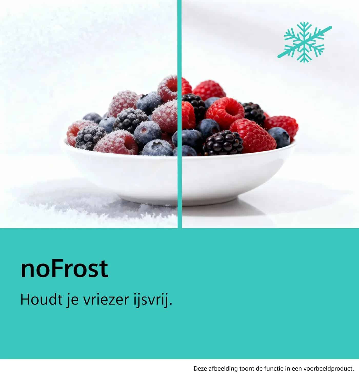 Siemens KI96NVFD0 | iQ300 Inbouw koel-vriescombinatie, nis 195.5cm, No-Frost, vlakscharnier - Afbeelding 7