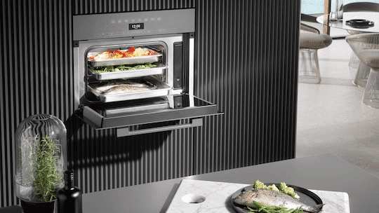Miele DG 7440 OBSW | Inbouwstoomoven voor gezond koken met automatische programma's, netwerk en sous-vide garen. - Afbeelding 2