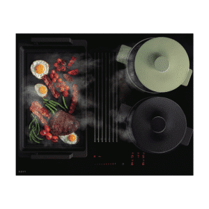 Novy 1881 | Easy Inductiekookplaat met Afzuiging (65CM)