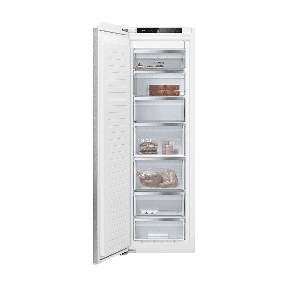 Siemens GI81NECE0 | iQ500 Inbouw vriezer (177.2CM)No-Frost, Softclose Vlakscharnier, Extra-Klasse