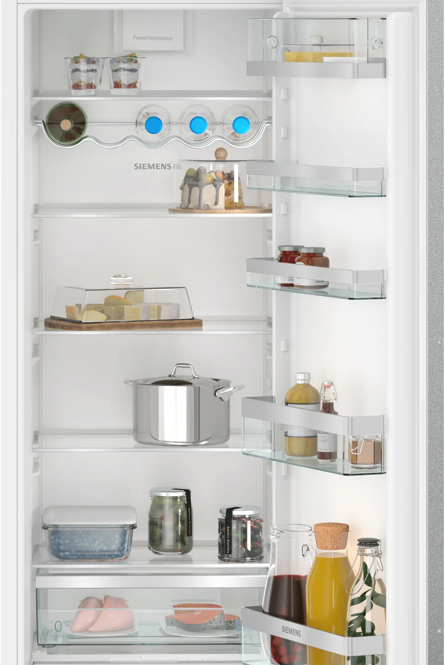 Siemens KI81RADD0 | iQ500 | Inbouw koelkast 177.2 x 55.8 cm Vlakscharnier met softClose - Afbeelding 3