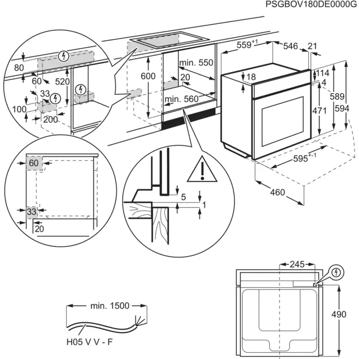 AEG BSK792280B | 9000 SERIE | STEAMPRO COMBI HETELUCHT- EN STOOMOVEN - Afbeelding 4