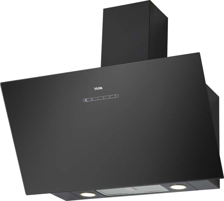 ETNA AD780ZT afzuigkap Muurmontage Zwart 634 m³/uur - Afbeelding 2