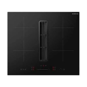 Inventum IKA6035 kookplaat Zwart Ingebouwd 60 cm Inductiekookplaat zones 4 zone(s) Inbouw afzuigkap