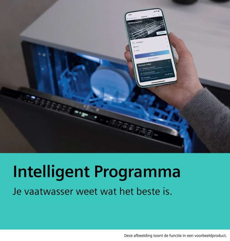 Siemens | SN65ZX11CE | Volledig geïntegreerde vaatwasser 60 cm - Afbeelding 7