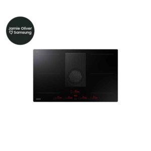 Samsung NZ84T9747VK/UR kookplaat Zwart Ingebouwd 83 cm Inductiekookplaat zones 4 zone(s) Inbouw afzuigkap