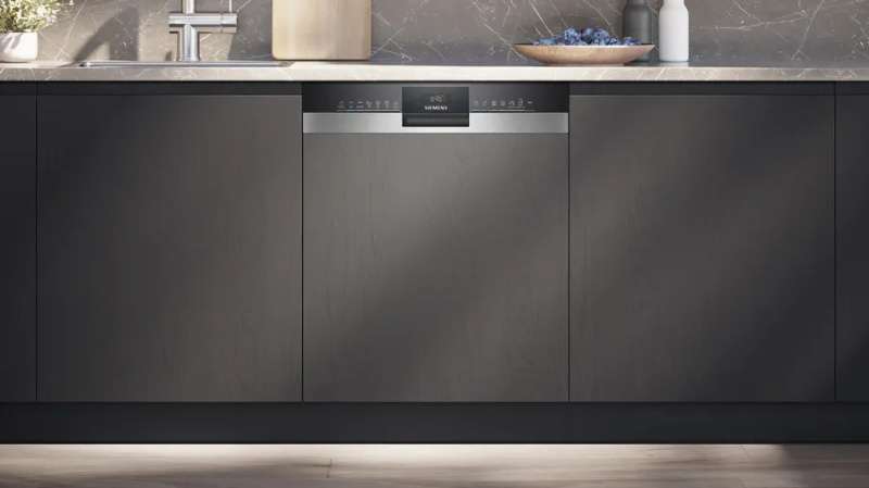 Siemens iQ300 SX53ES02CE vaatwasser Semi-ingebouwd 14 couverts B - Afbeelding 2