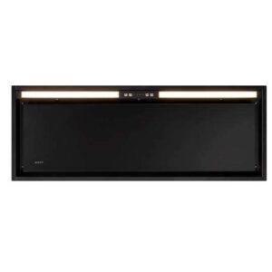 NOVY 26082 afzuigkap Inbouw Zwart 592 m³/uur