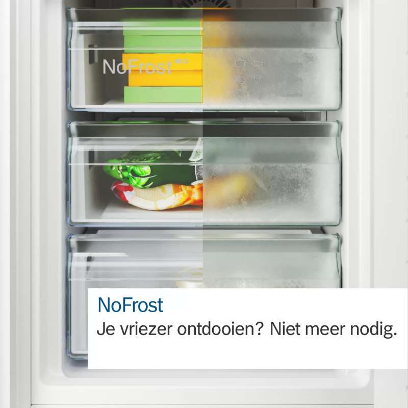 Bosch Serie 4 KGN36VWDT koel-vriescombinatie Vrijstaand 321 l D Wit - Afbeelding 7