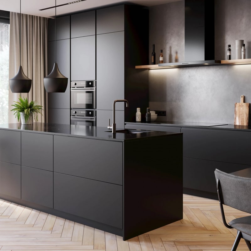 Inventum AKB9005ZWA | Afzuigkap -Blokschouw - 90 cm - Zwart - Afbeelding 10