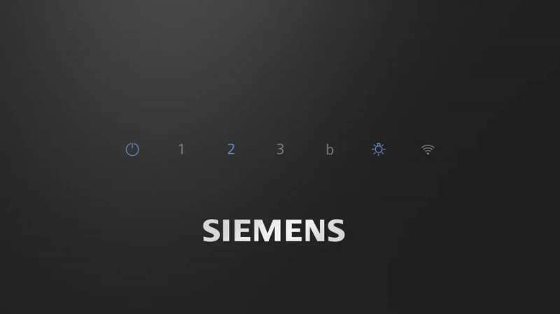 Siemens LC87KFN60 iQ300 Wandschouwkap 80 cm zwart glas, Zwart - Afbeelding 2