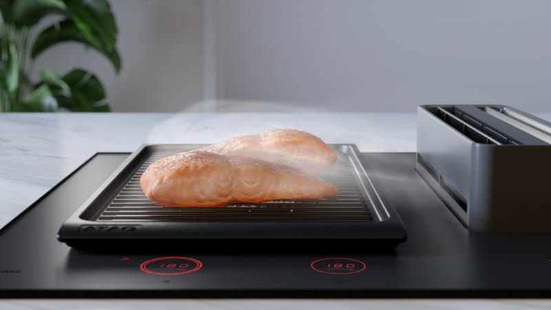 ATAG HIDD28471SVI | Inductiekookplaat met geïntegreerde afzuiging (83CM) - Afbeelding 13